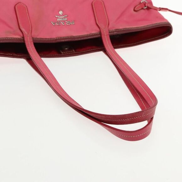 Prada Re-Nylon Pink Synthetic Tote Bag (Pre-Owned) - Picture 5 of 16